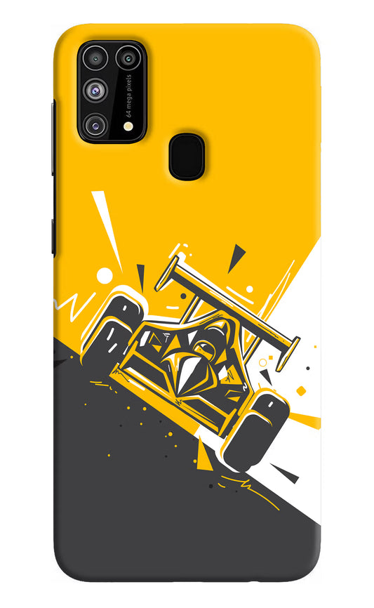 Track King Samsung M31/F41 Hard Case Back Cover by Casekaro