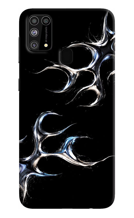 Chrome Tribal Samsung M31/F41 Hard Case Back Cover by Casekaro