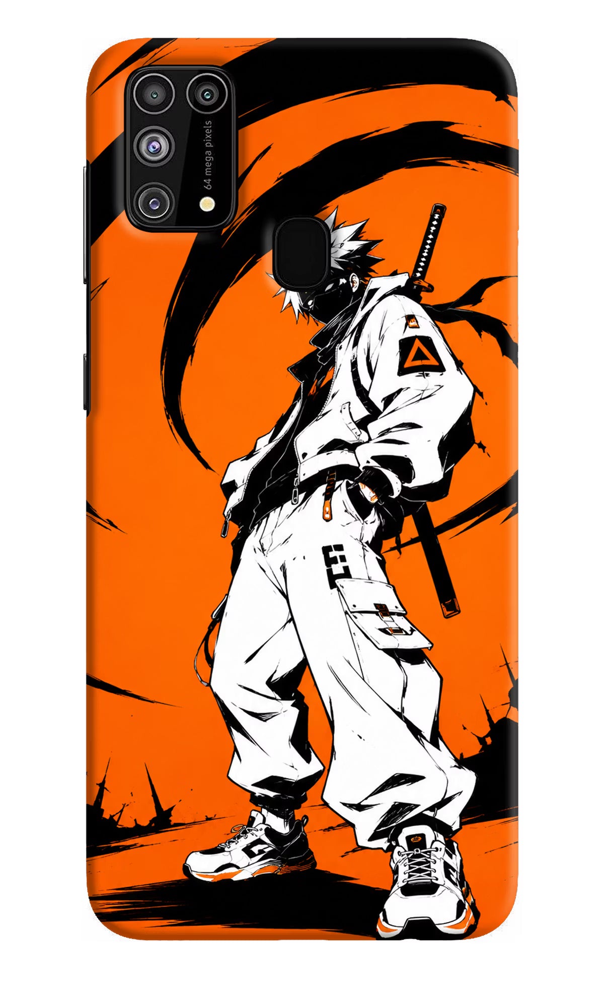 Street Samurai  Samsung M31/F41 Hard Case Back Cover by Casekaro