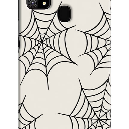 Spider Web Samsung M31/F41 Hard Case Back Cover by Casekaro