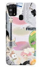 Softcore case Samsung M31/F41 Hard Case Back Cover by Casekaro