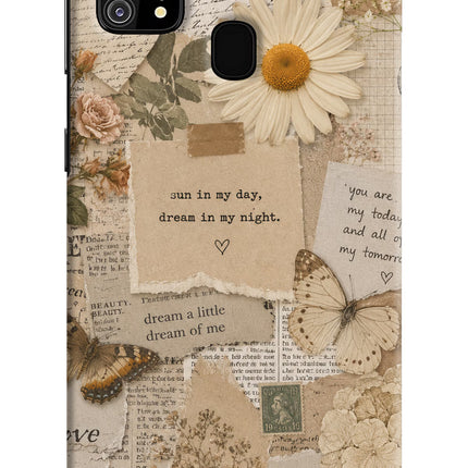 Vintage case Samsung M31/F41 Hard Case Back Cover by Casekaro