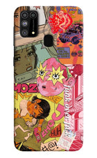 Funkover Samsung M31/F41 Hard Case Back Cover by Casekaro
