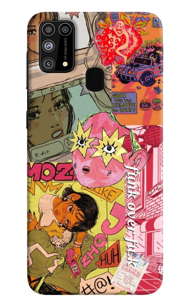 Funkover Samsung M31/F41 Hard Case Back Cover by Casekaro