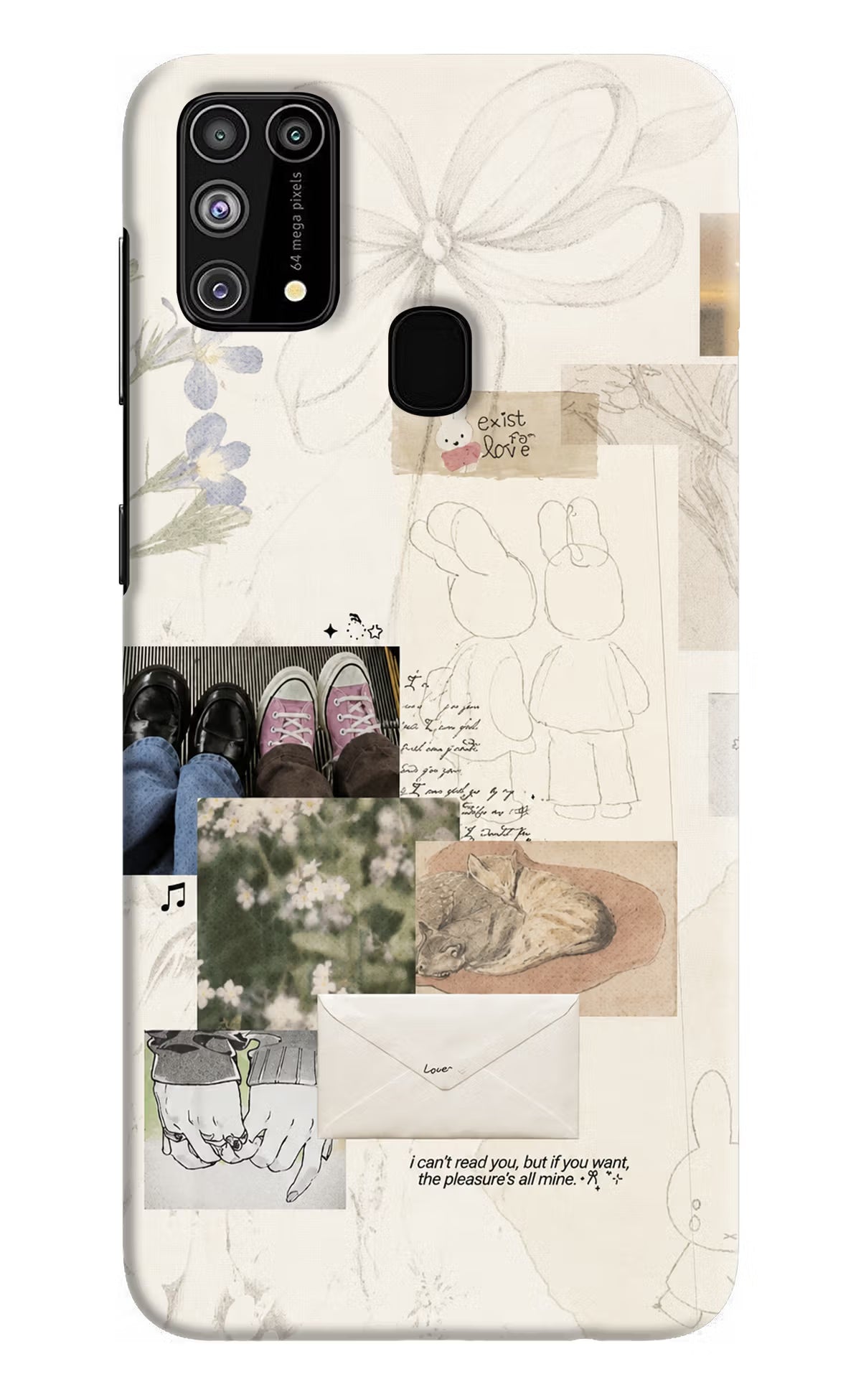 Soft Aesthetic Samsung M31/F41 Back Cover