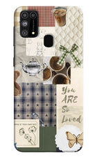 Cookie Samsung M31/F41 Hard Case Back Cover by Casekaro