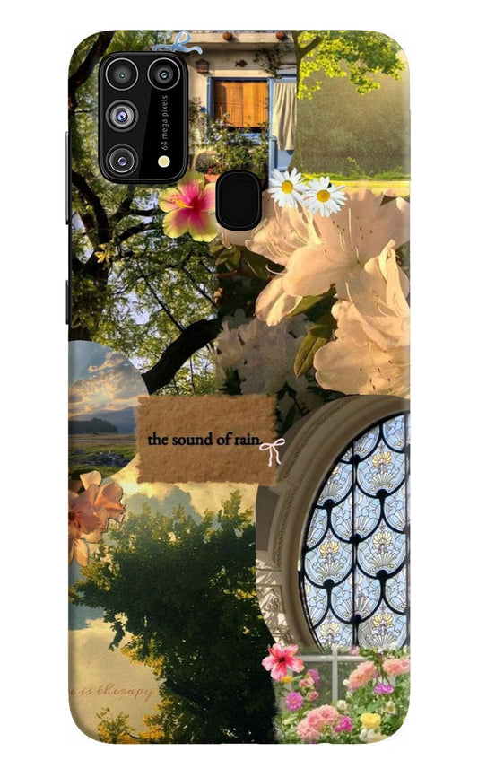 Rain Samsung M31/F41 Back Cover