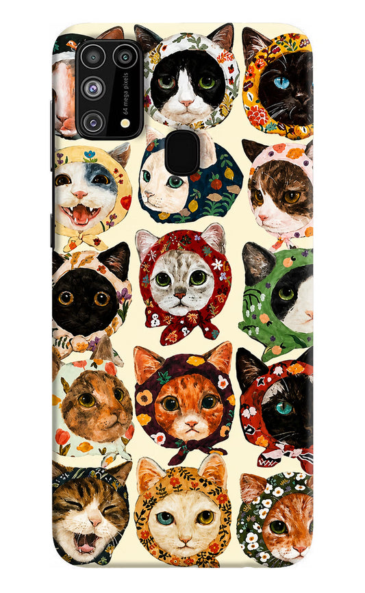 Cool Cat Samsung M31/F41 Hard Case Back Cover by Casekaro