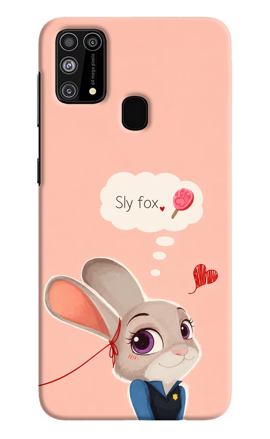 Judy Charm Samsung M31/F41 Hard Case Back Cover by Casekaro