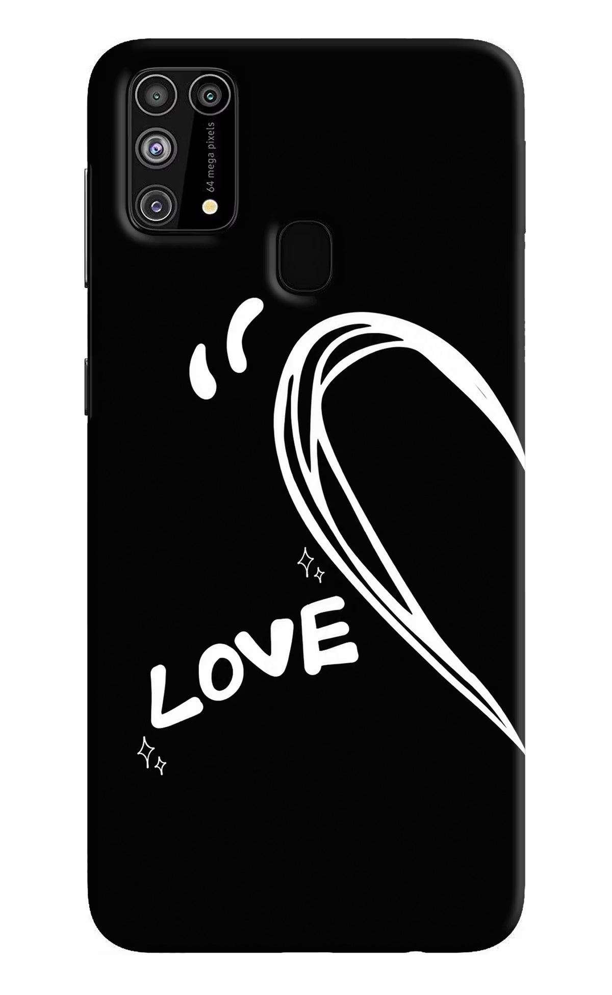 Love Line Samsung M31/F41 Back Cover