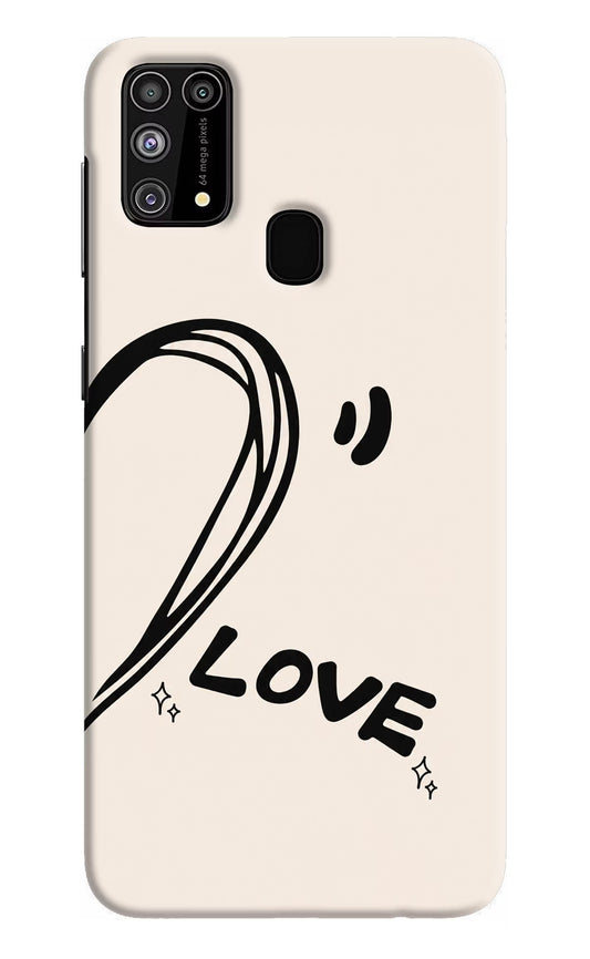 Soul Line Samsung M31/F41 Hard Case Back Cover by Casekaro