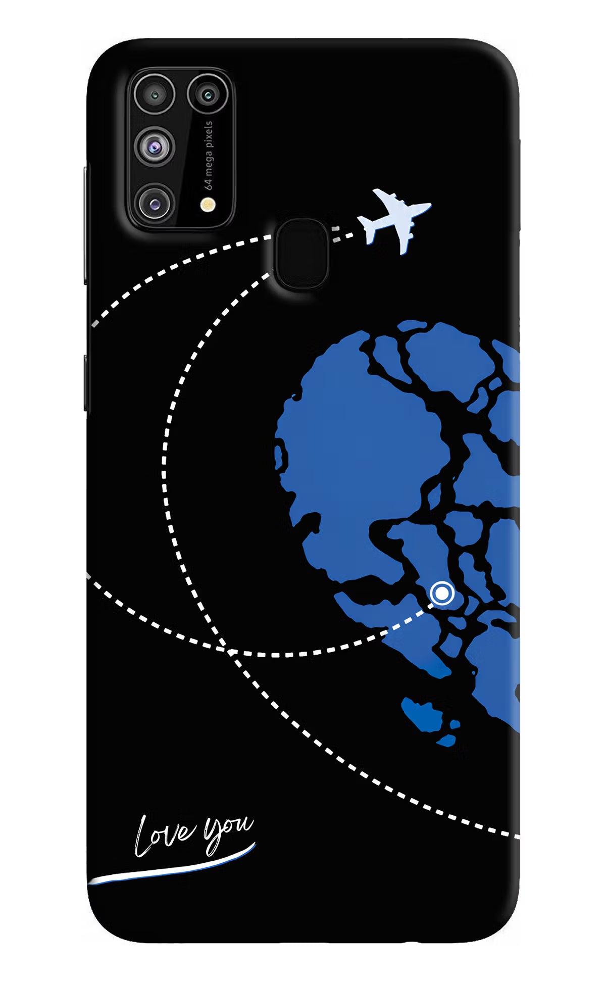 Love Orbit Samsung M31/F41 Back Cover