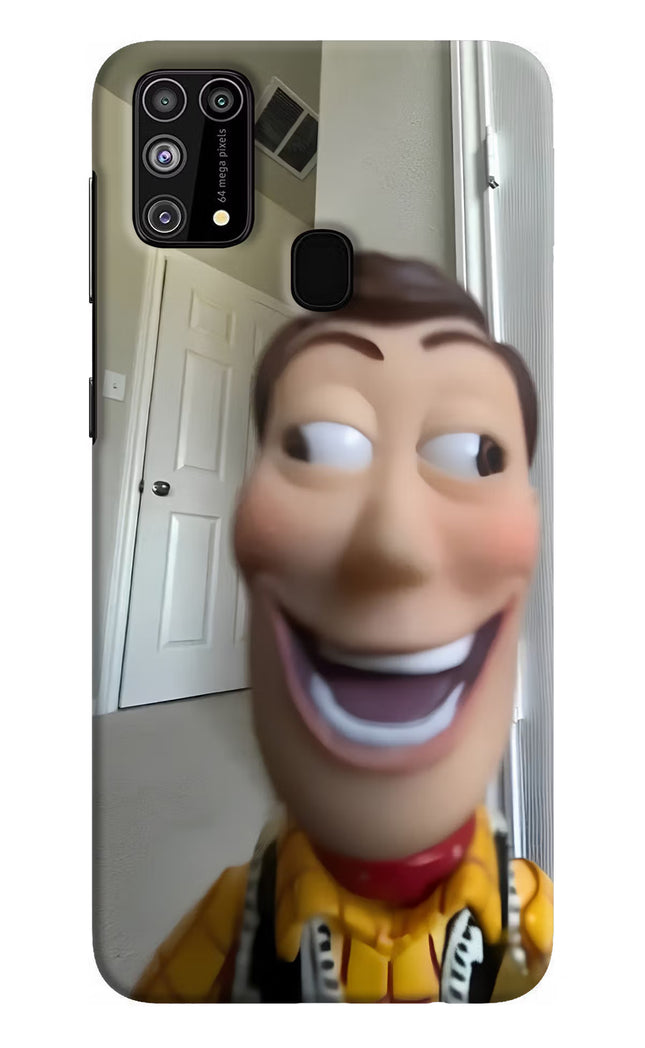 Side Eye Woody Samsung M31/F41 Hard Case Back Cover by Casekaro