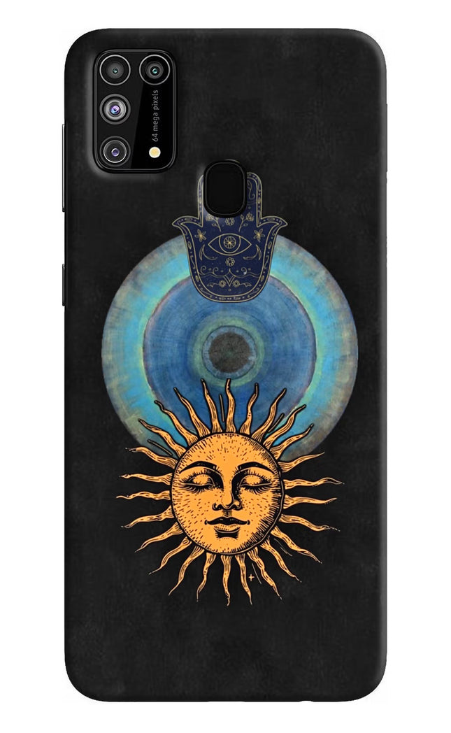 Divine Sun Samsung M31/F41 Hard Case Back Cover by Casekaro