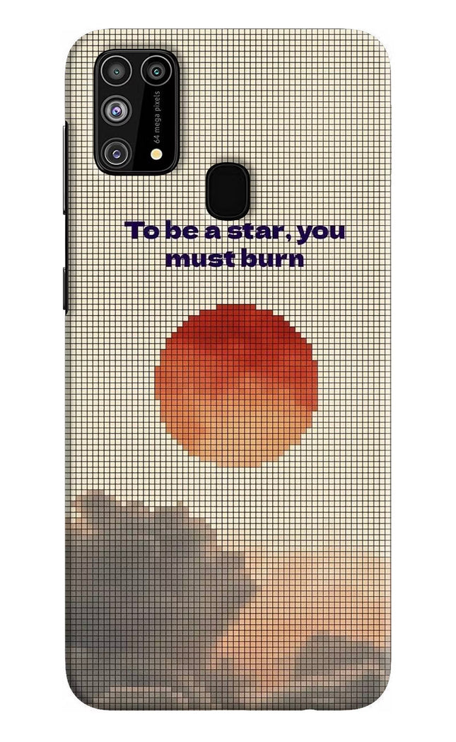 Pixel Sun Samsung M31/F41 Hard Case Back Cover by Casekaro