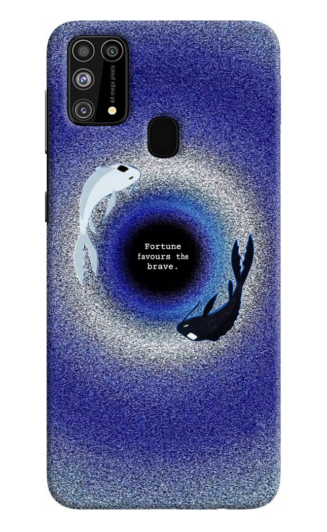 Dark Koi Samsung M31/F41 Hard Case Back Cover by Casekaro