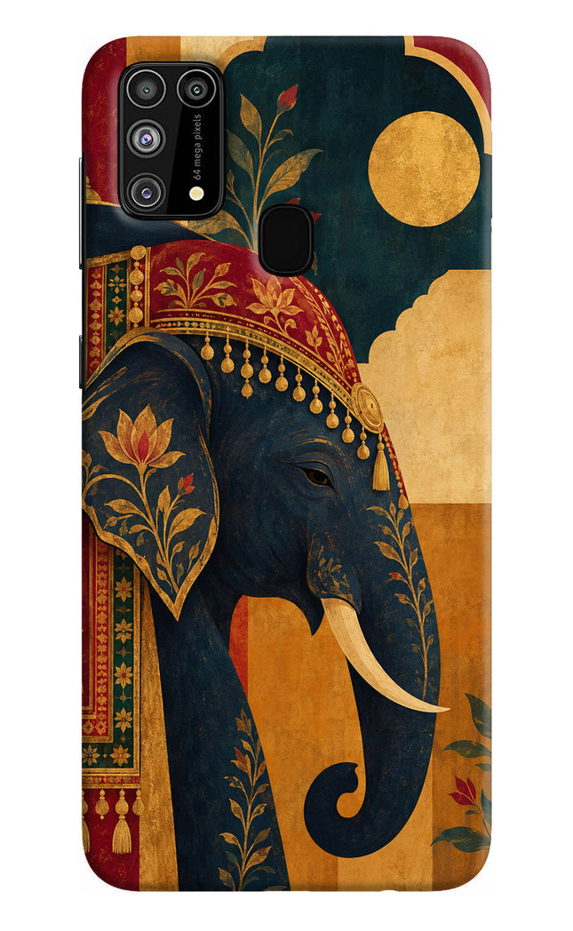 Royal Elephant Samsung M31/F41 Hard Case Back Cover by Casekaro