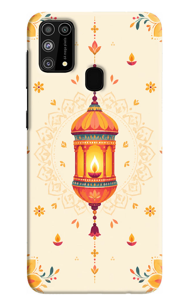 Golden Lantern Samsung M31/F41 Hard Case Back Cover by Casekaro