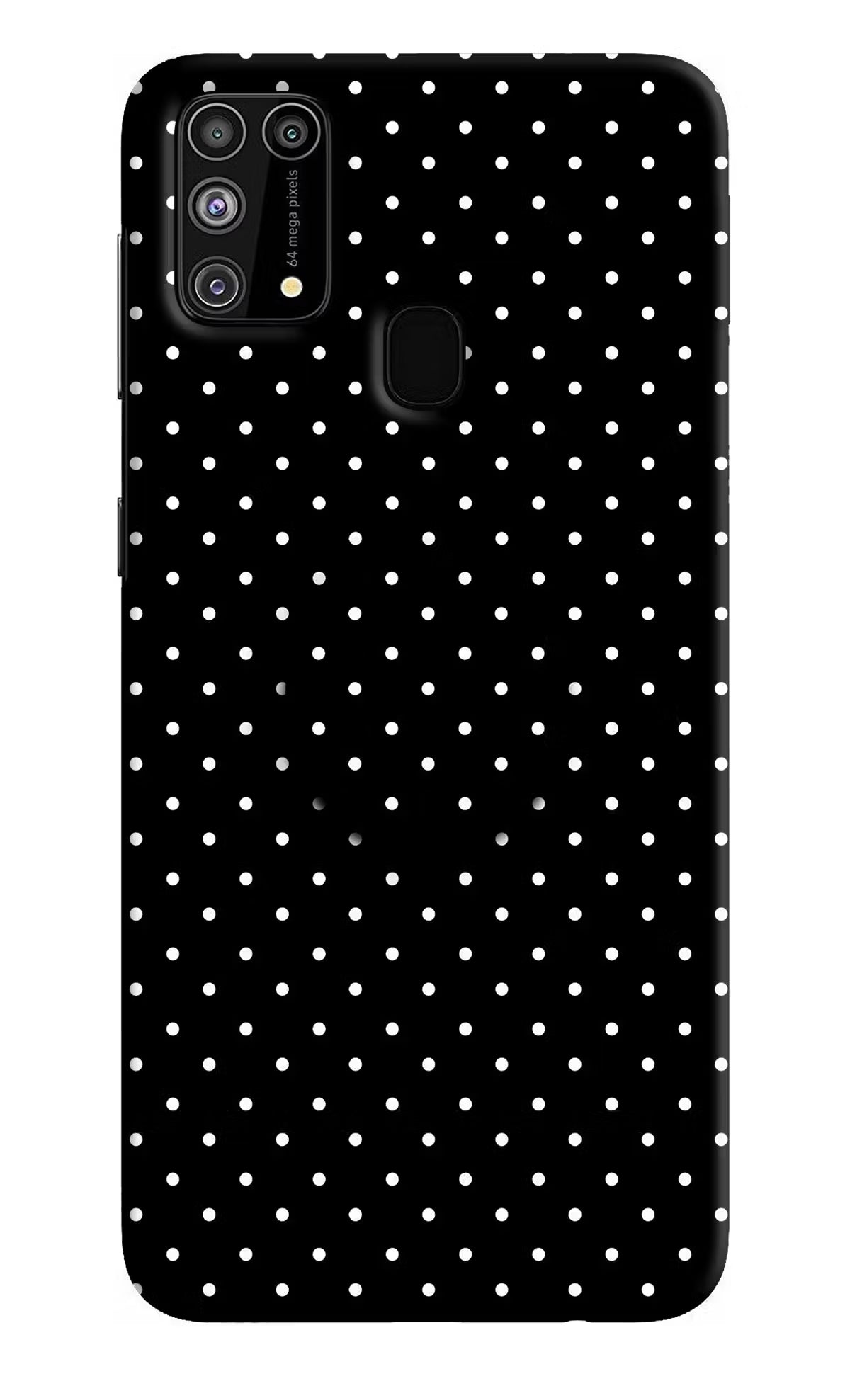 White Dots Samsung M31/F41 Pop Case by Casekaro