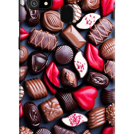 Chocolates Samsung M31/F41 Pop Case by Casekaro