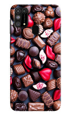 Chocolates Samsung M31/F41 Pop Case by Casekaro