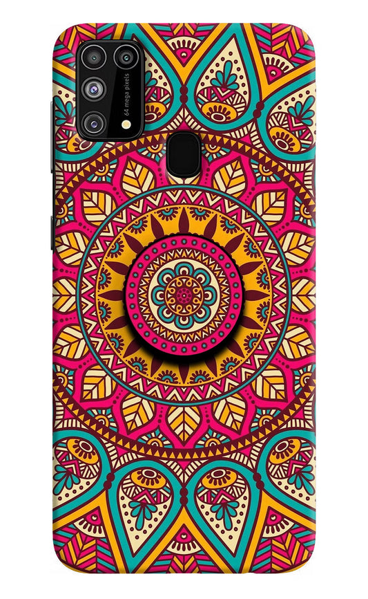 Mandala Samsung M31/F41 Pop Case by Casekaro