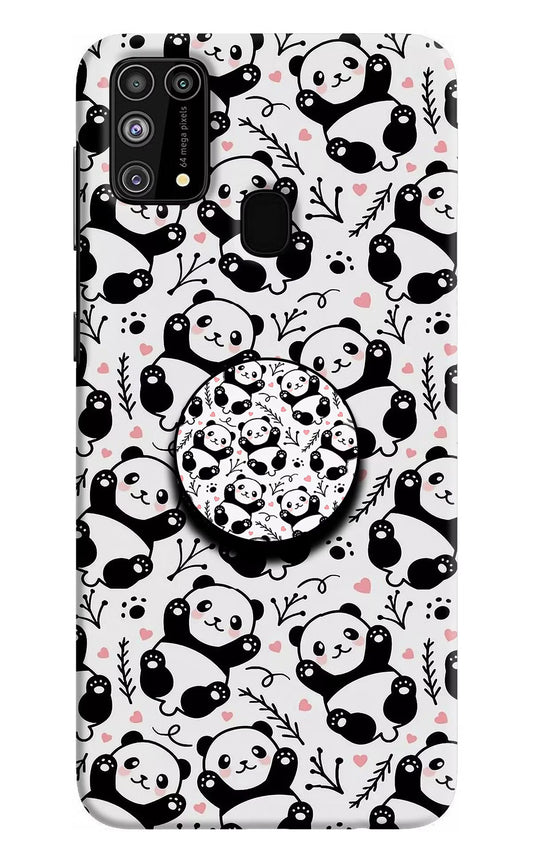 Cute Panda Samsung M31/F41 Pop Case by Casekaro