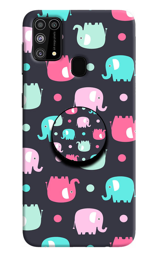 Baby Elephants Samsung M31/F41 Pop Case by Casekaro