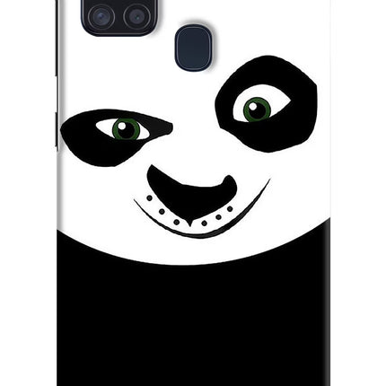 Panda Samsung A21s Hard Case Back Cover by Casekaro