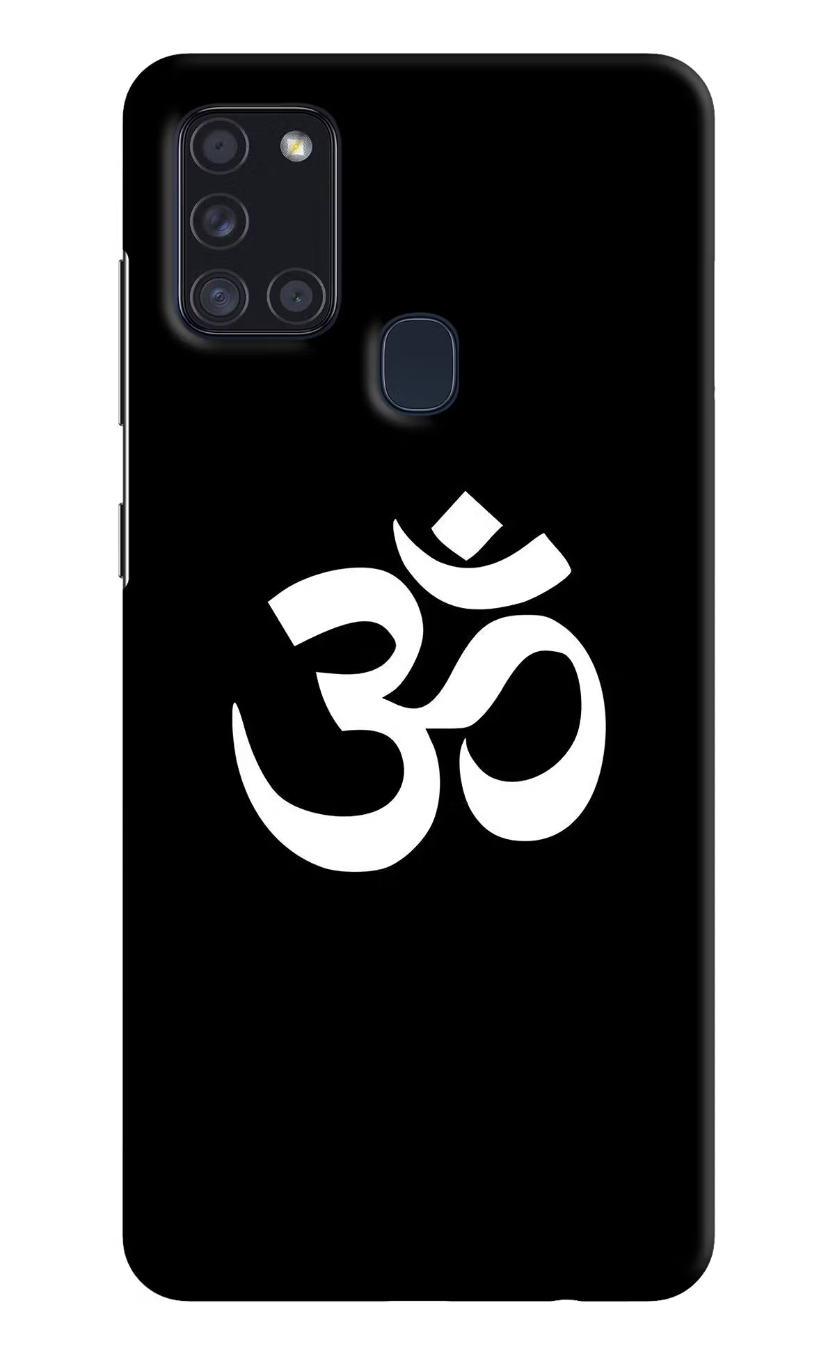Om Samsung A21s Hard Case Back Cover by Casekaro
