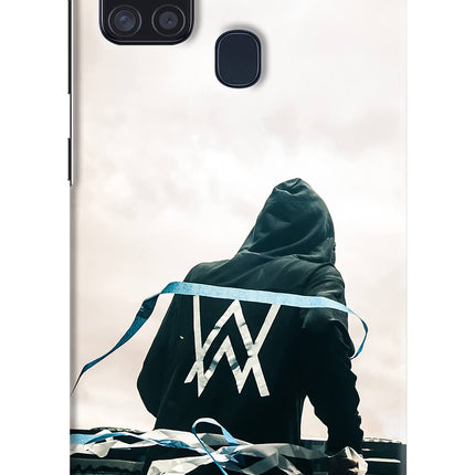 Alan Walker Samsung A21s Hard Case Back Cover by Casekaro