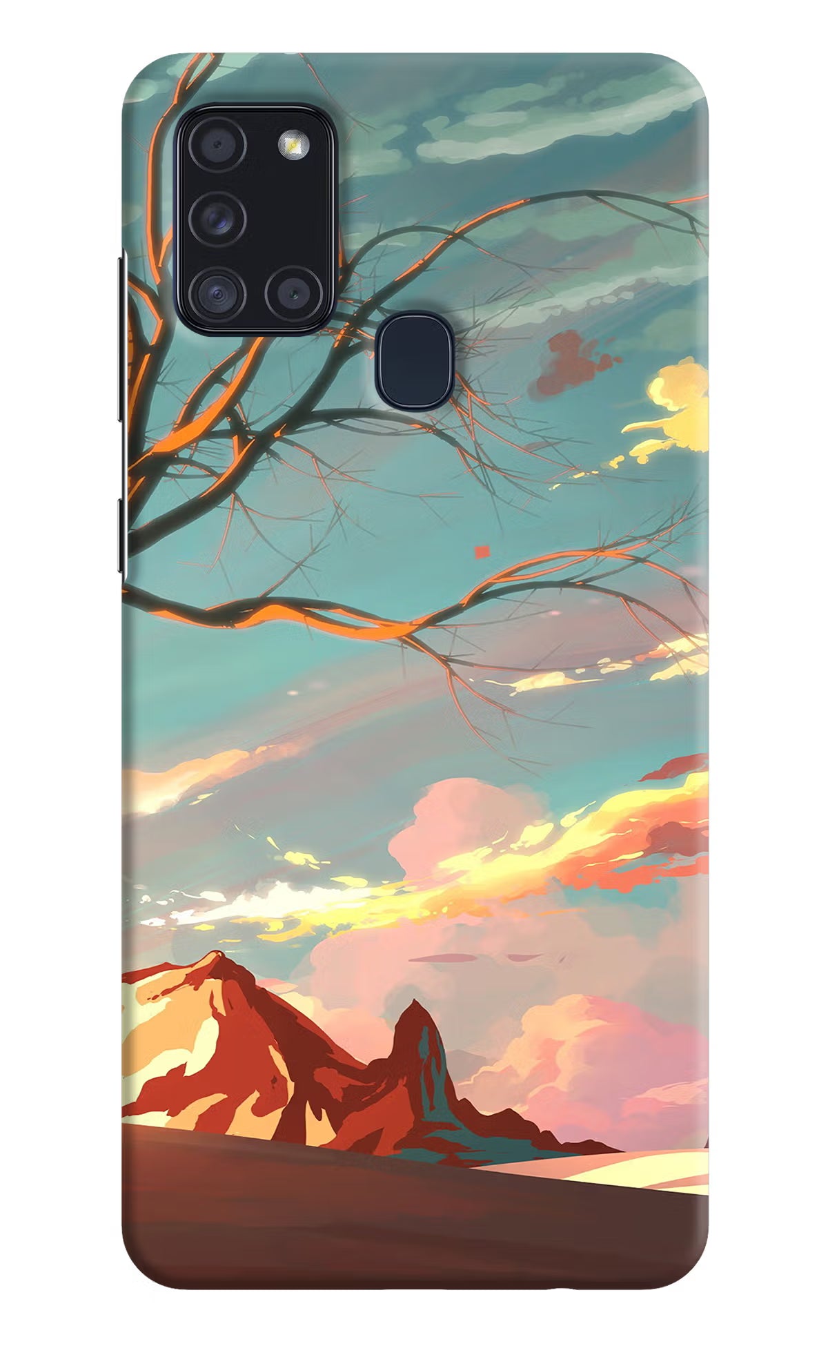 Scenery Samsung A21s Hard Case Back Cover by Casekaro