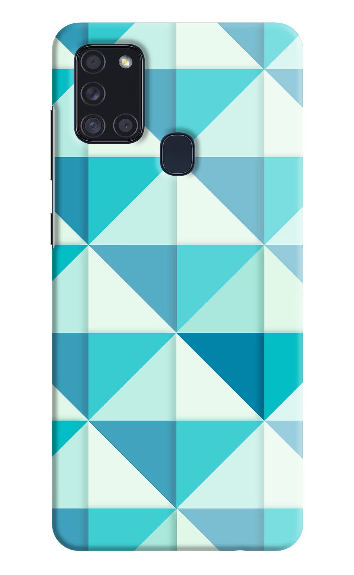 Abstract Samsung A21s Hard Case Back Cover by Casekaro
