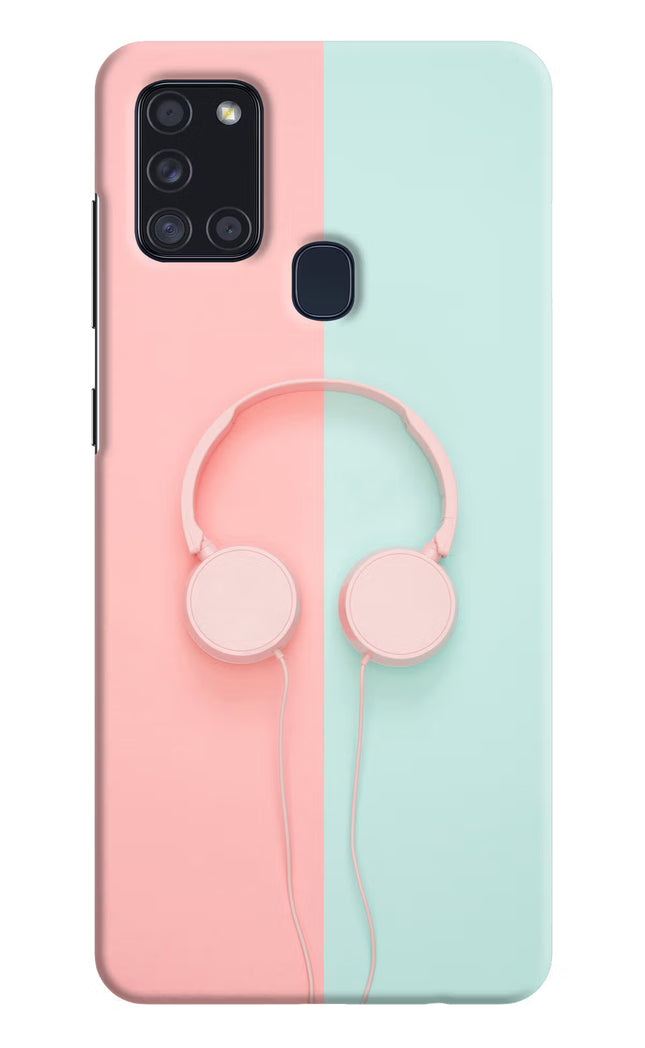 Music Lover Samsung A21s Hard Case Back Cover by Casekaro