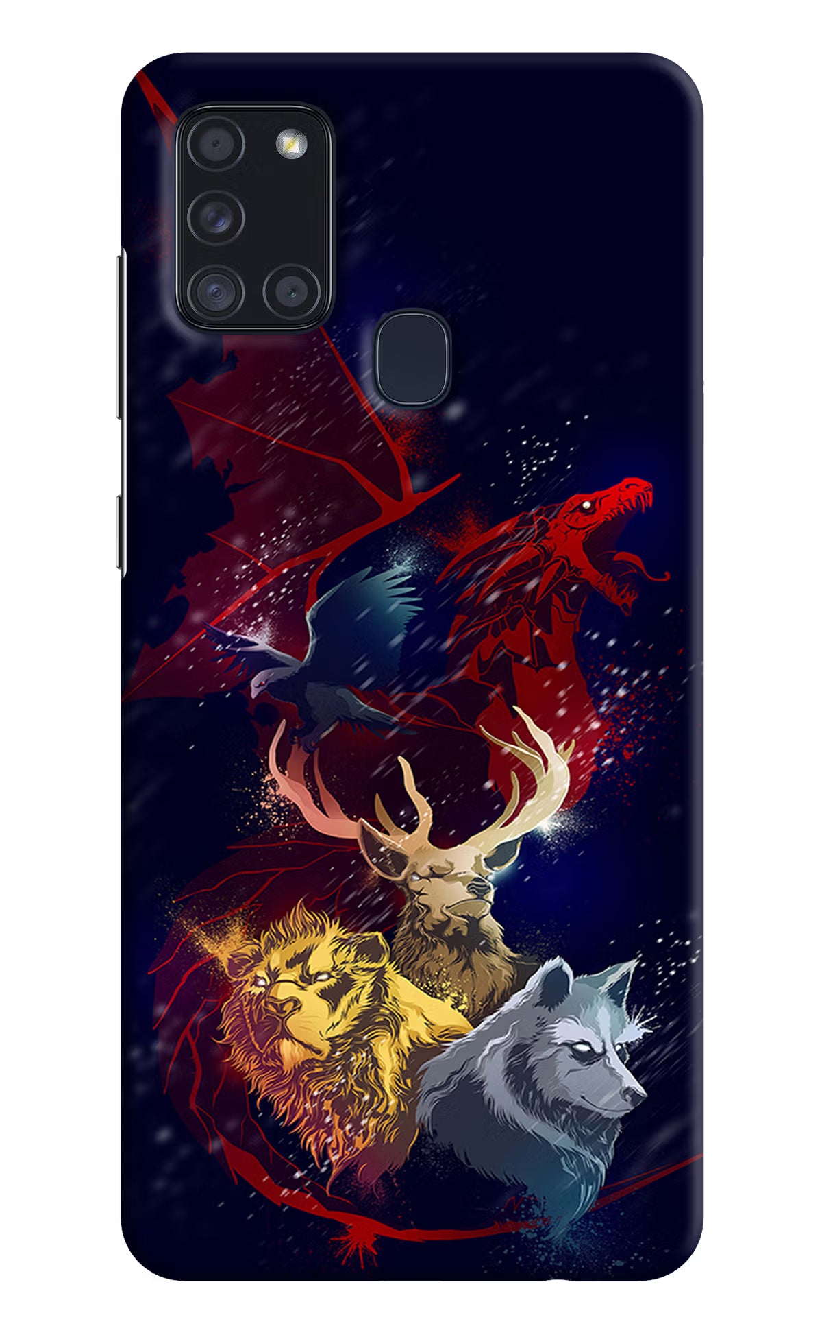 Game Of Thrones Samsung A21s Hard Case Back Cover by Casekaro