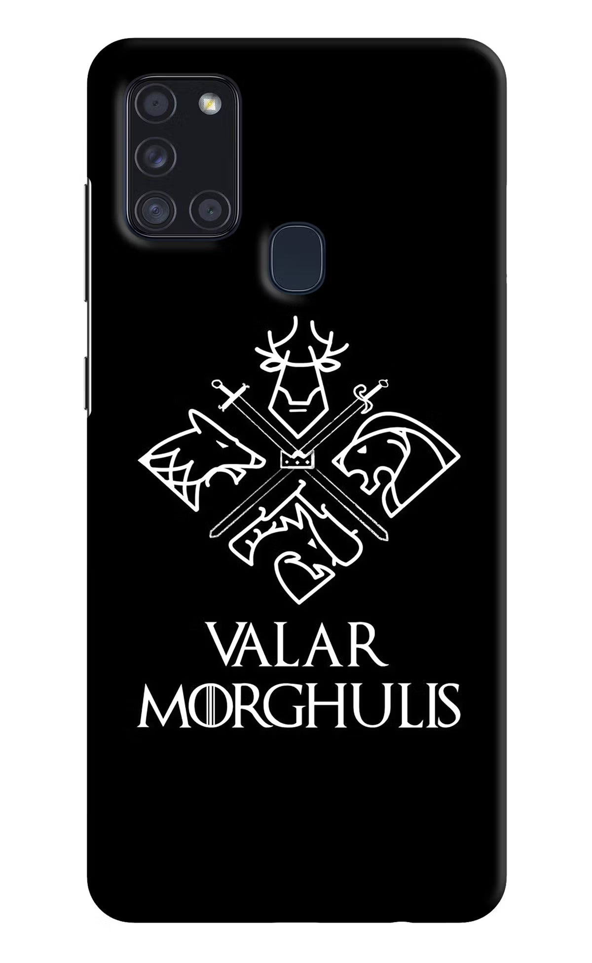 Valar Morghulis | Game Of Thrones Samsung A21s Hard Case Back Cover by Casekaro