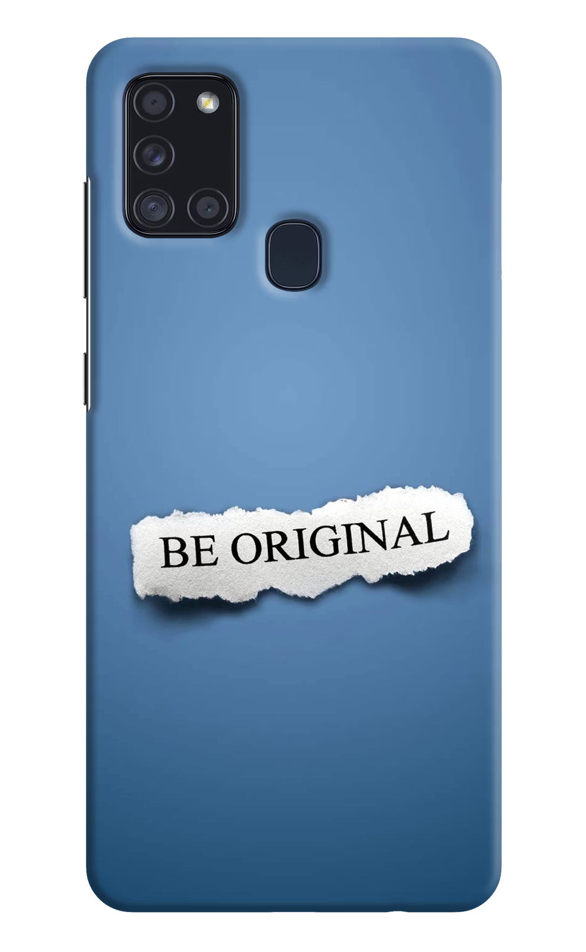 Be Original Samsung A21s Hard Case Back Cover by Casekaro