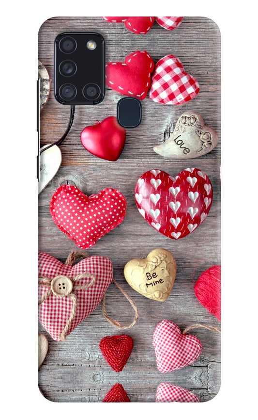 Love Wallpaper Samsung A21s Hard Case Back Cover by Casekaro