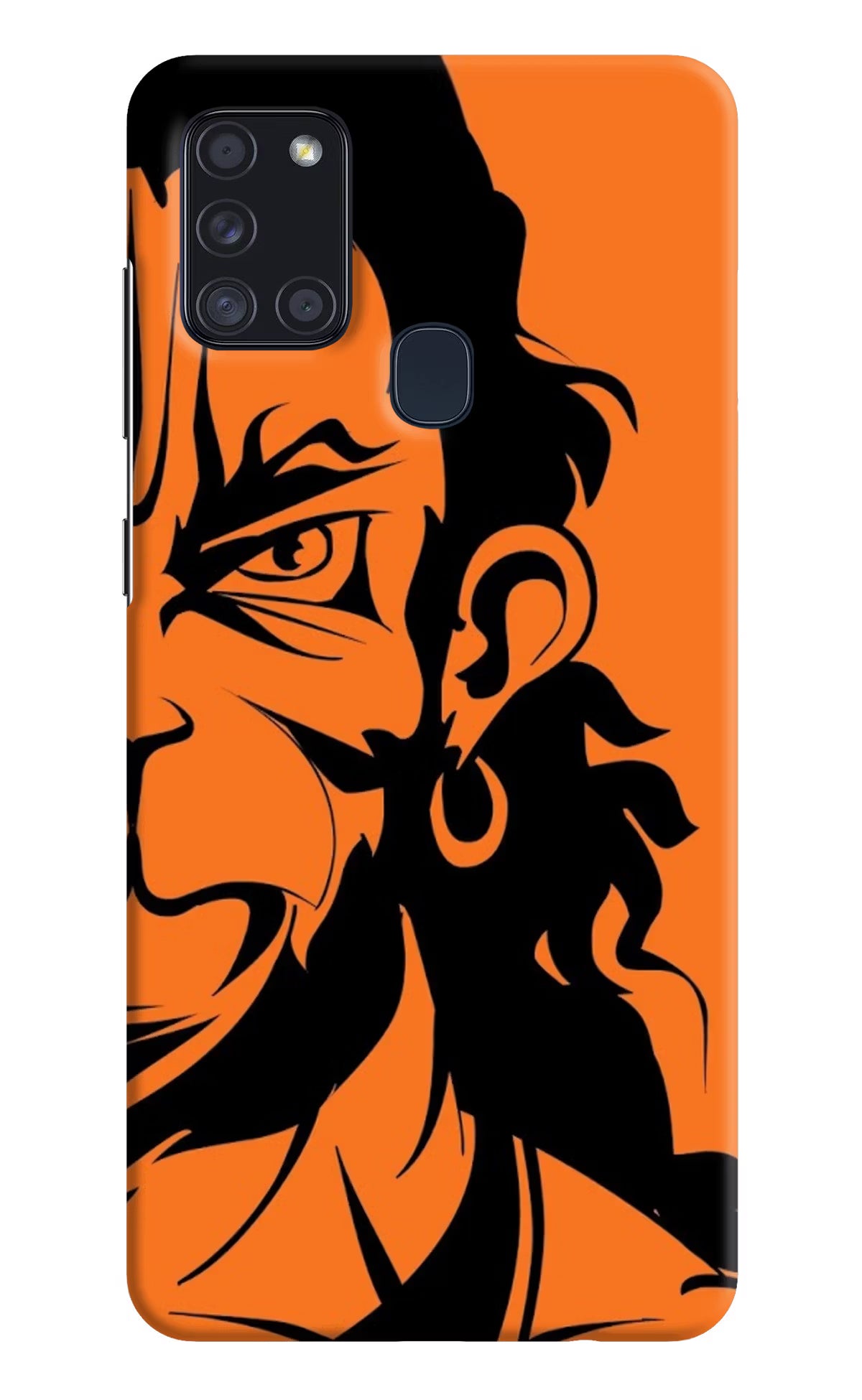Hanuman Samsung A21s Hard Case Back Cover by Casekaro