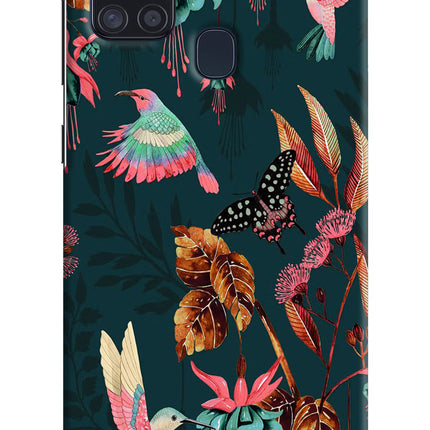 Birds Samsung A21s Hard Case Back Cover by Casekaro