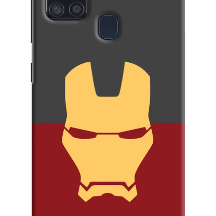 Ironman Samsung A21s Hard Case Back Cover by Casekaro
