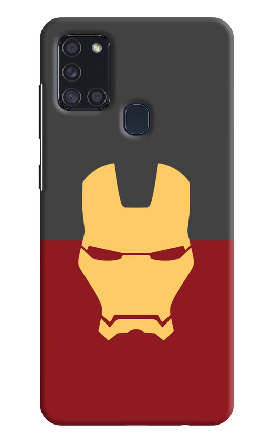 Ironman Samsung A21s Hard Case Back Cover by Casekaro