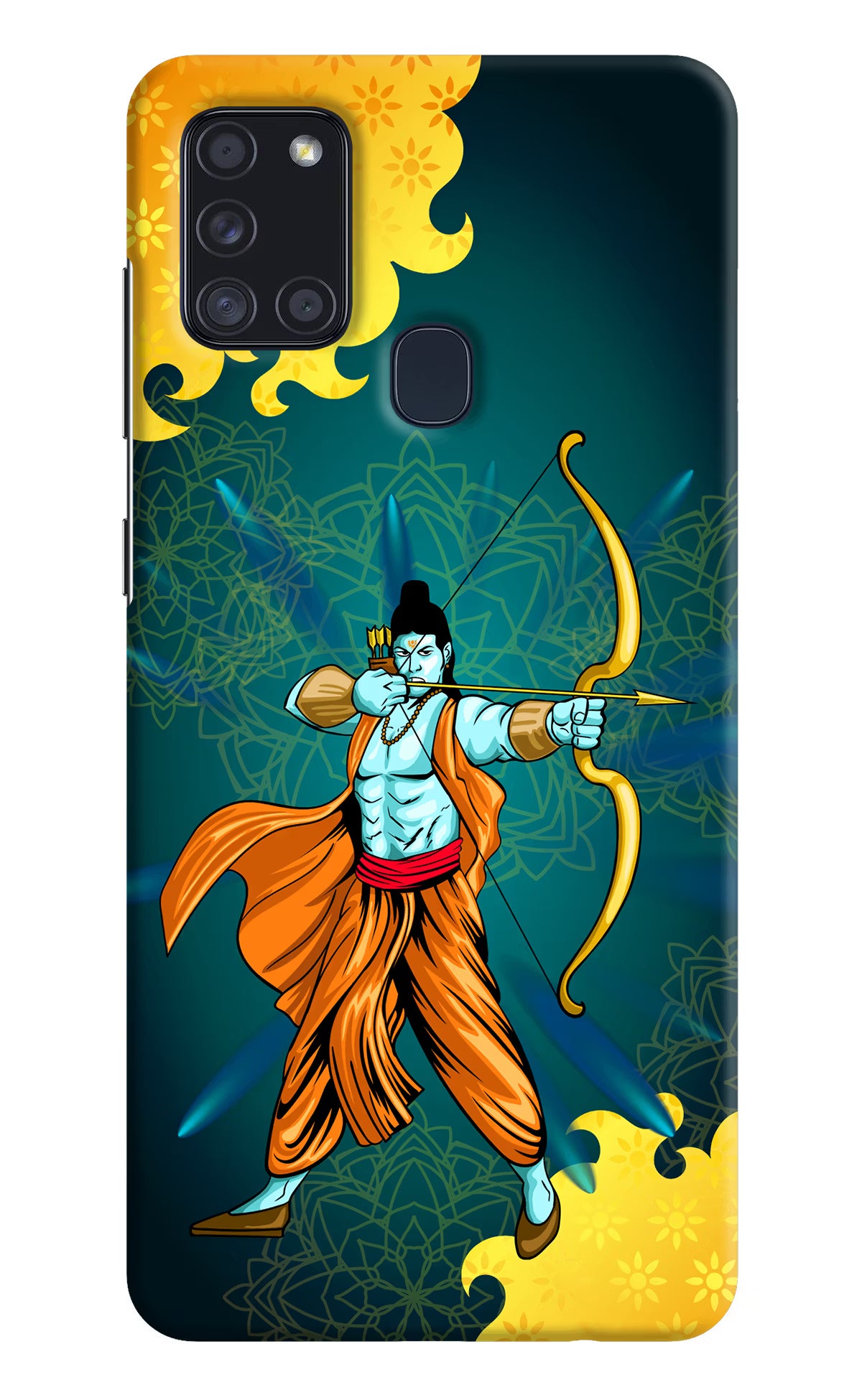 Lord Ram - 6 Samsung A21s Hard Case Back Cover by Casekaro