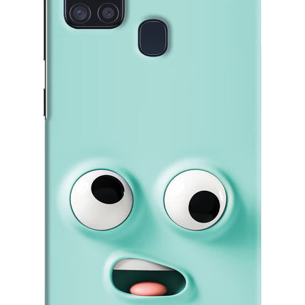 Funny Cartoon Samsung A21s Hard Case Back Cover by Casekaro