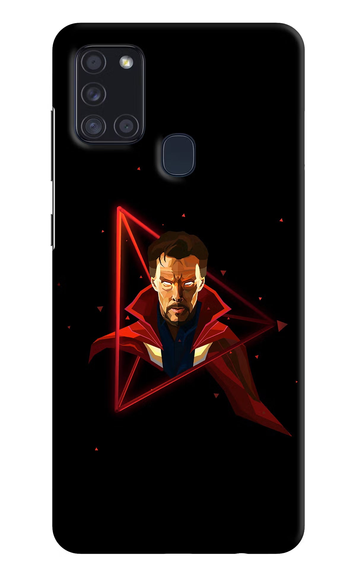 Doctor Ordinary Samsung A21s Hard Case Back Cover by Casekaro