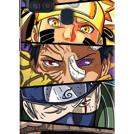 Naruto Character Samsung A21s Hard Case Back Cover by Casekaro