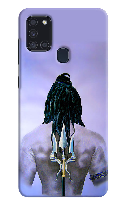 Shiva Samsung A21s Hard Case Back Cover by Casekaro