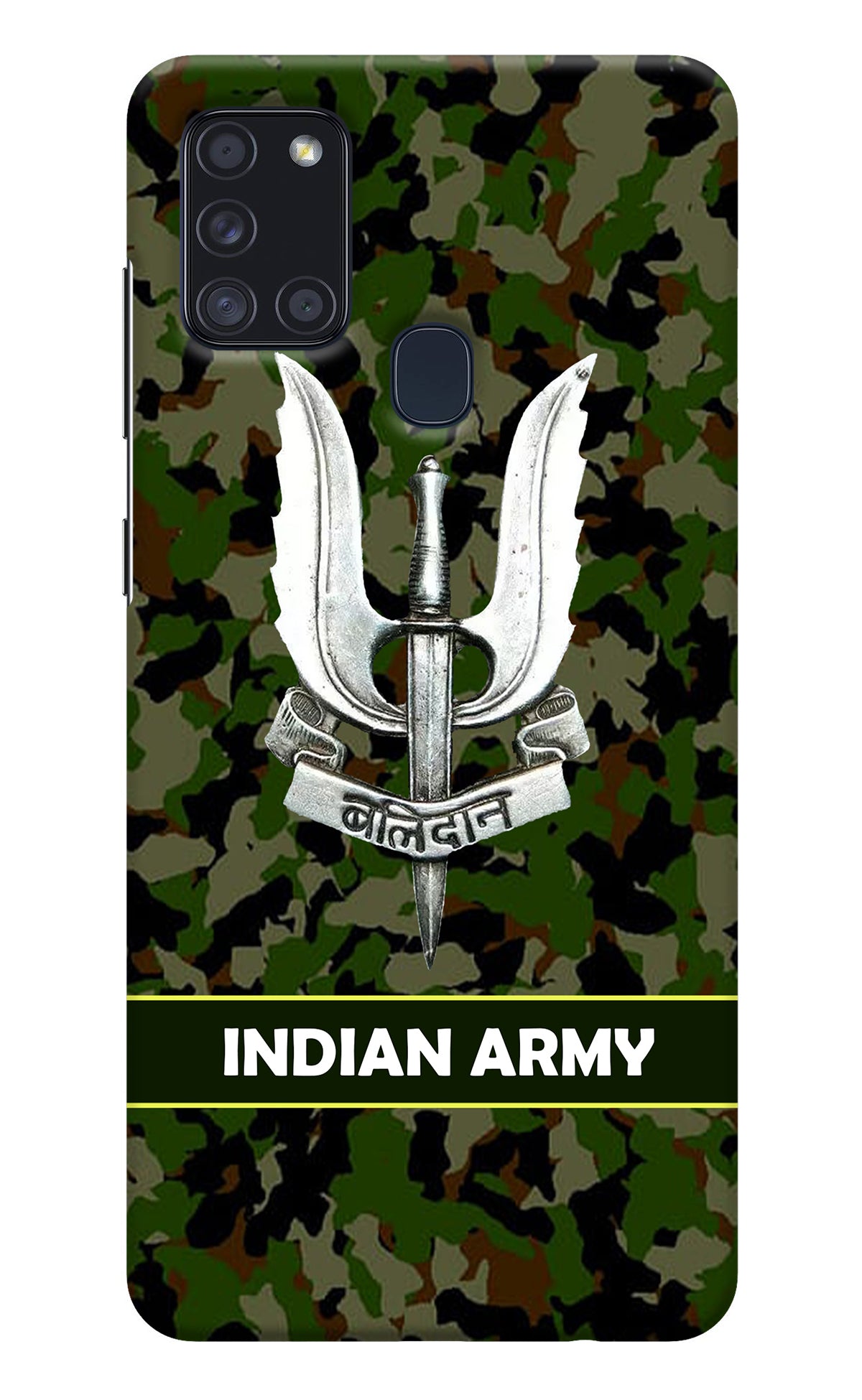 Balidan Indian Logo Samsung A21s Back Cover