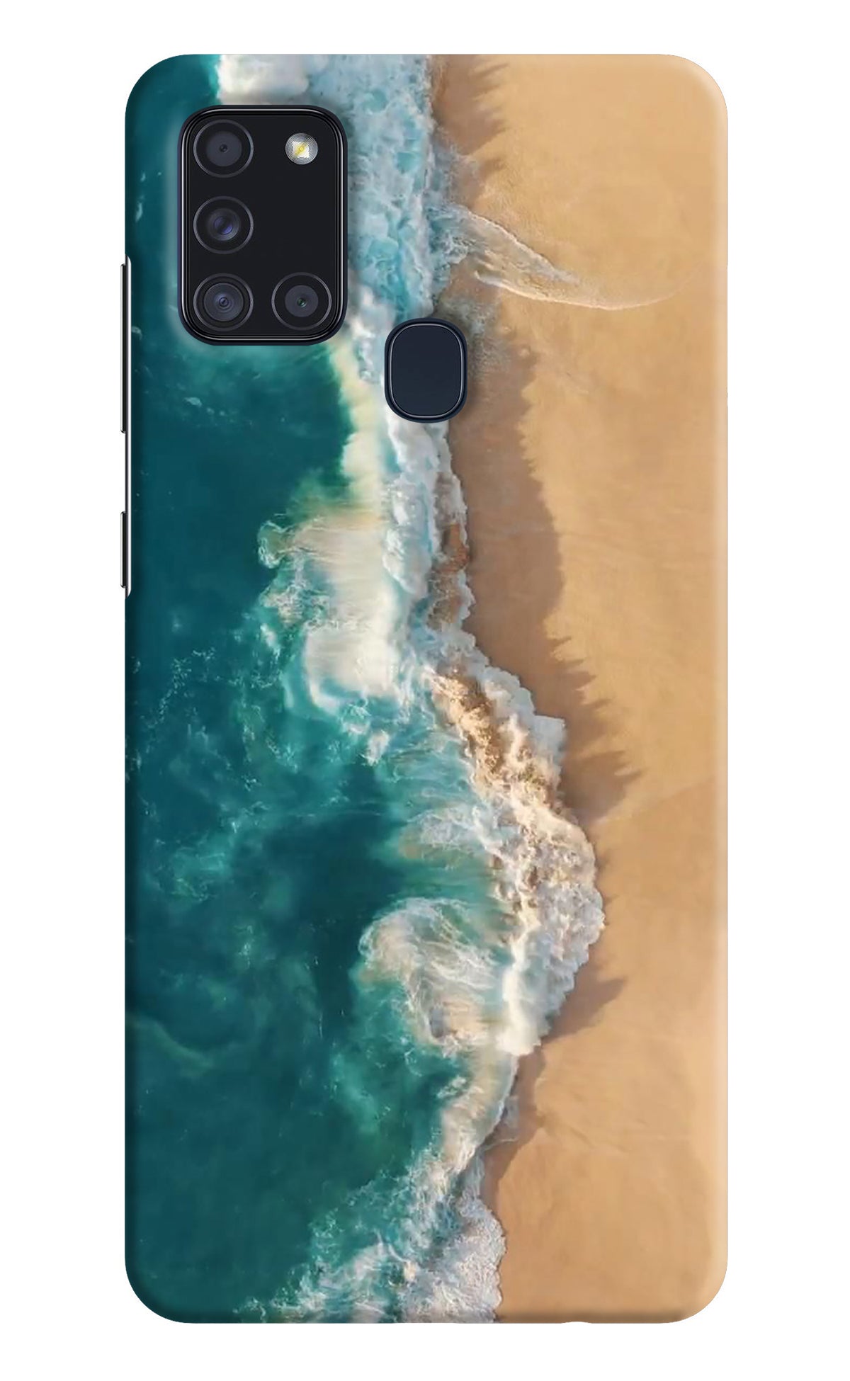 Ocean Beach Samsung A21s Back Cover