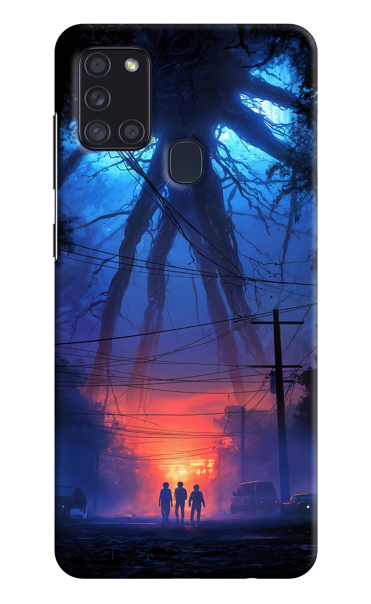 Ordinary Things Shadow Samsung A21s Hard Case Back Cover by Casekaro